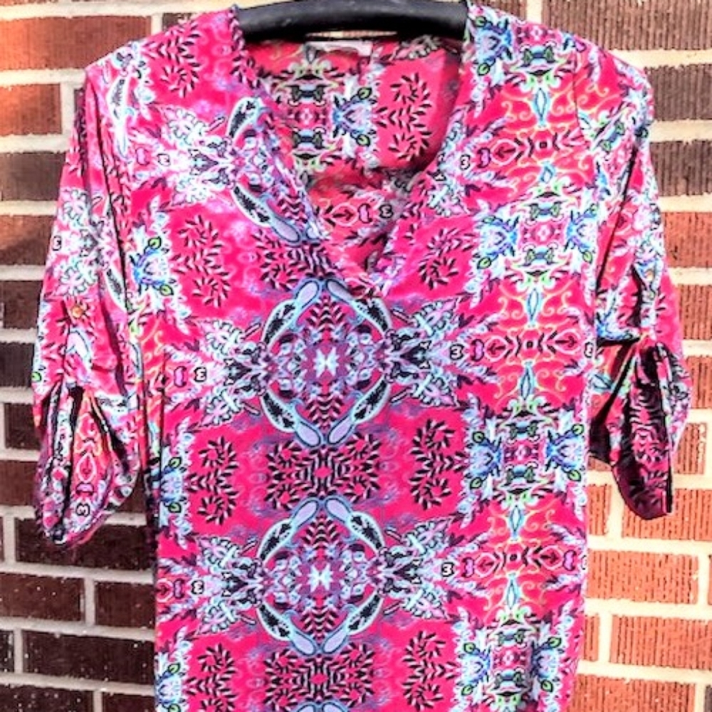 Way cute print top